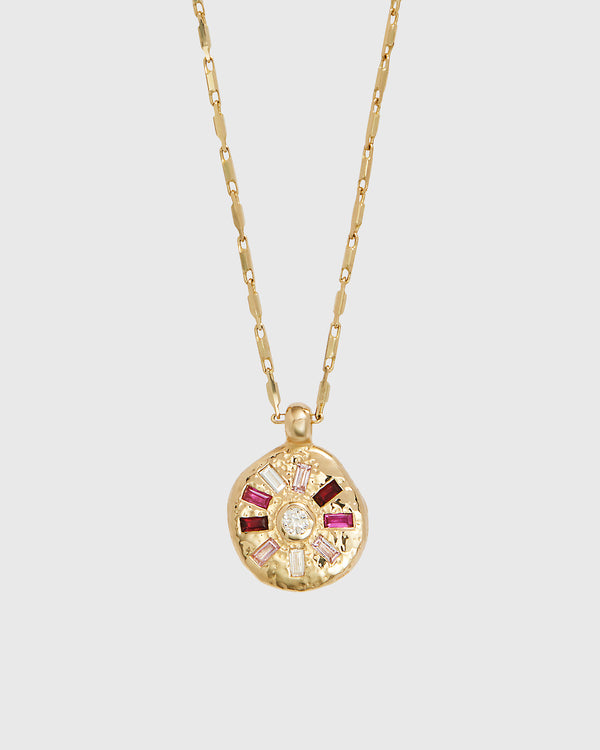 Lucy Folk Pomegranate Necklace - 9ct