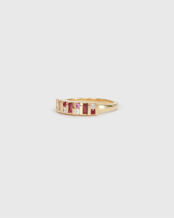 Lucy Folk Pomegranate Ring - 9ct