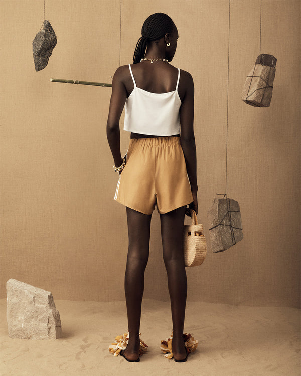 Lucy Folk Ritual Cotton Short