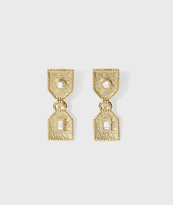 Lucy Folk Sal Diamond Earrings - 18ct