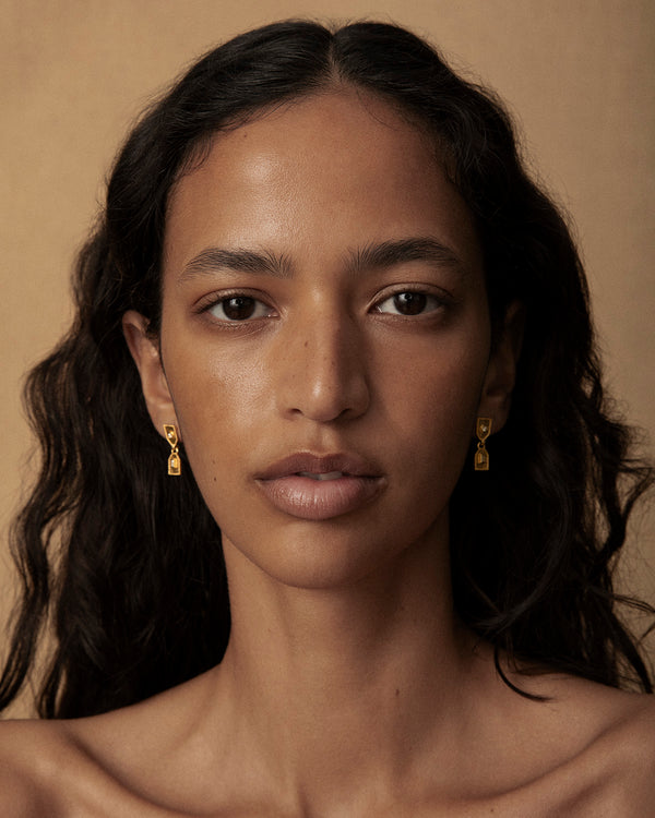 Lucy Folk Sal Diamond Earrings - 18ct