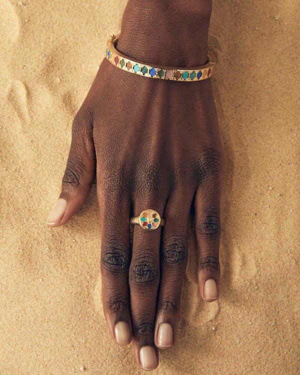 Lucy Folk Scarpa Bangle - 9ct