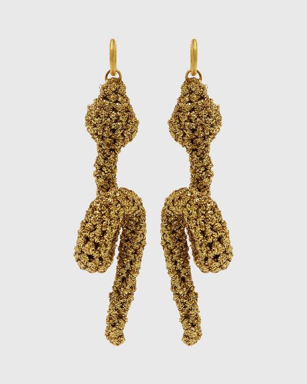 Lucy Folk Serpent Earrings