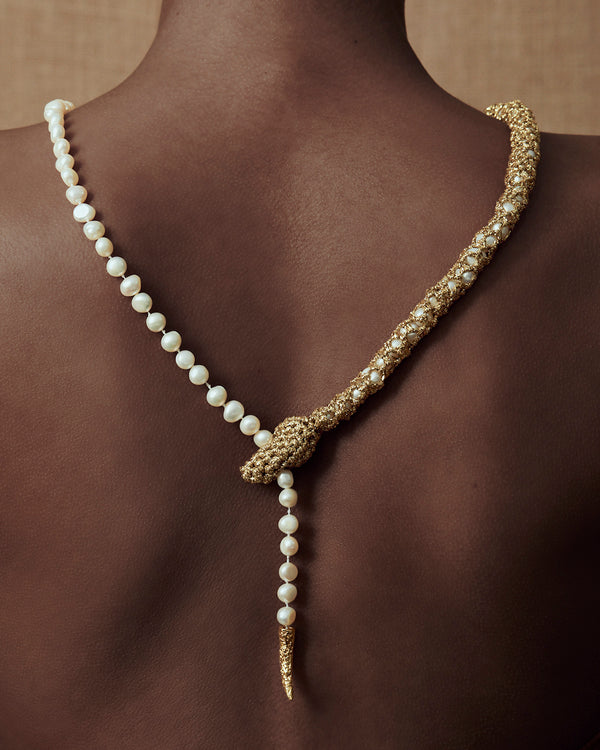 lucy folk Serpent Necklace