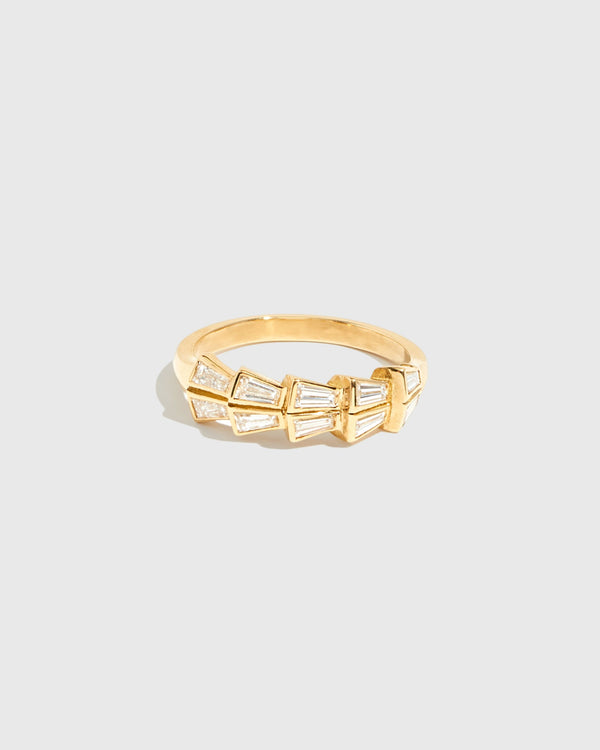 Lucy Folk Seven Wonders Ring - 18ct Diamond