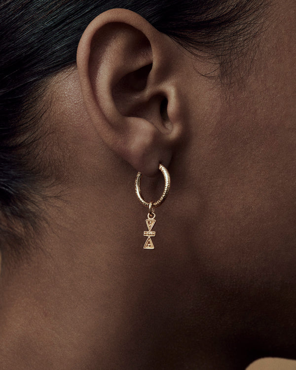 lucy folk Tanit Charm - 9ct