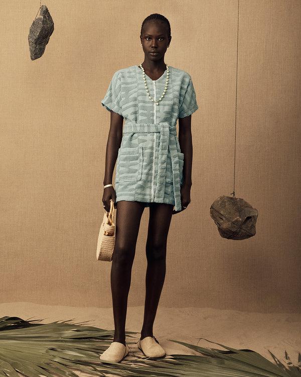 lucy folk Tanit Towelling Robe