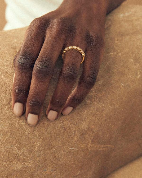 Lucy Folk Tete-A-Tete Band - 18ct Diamond