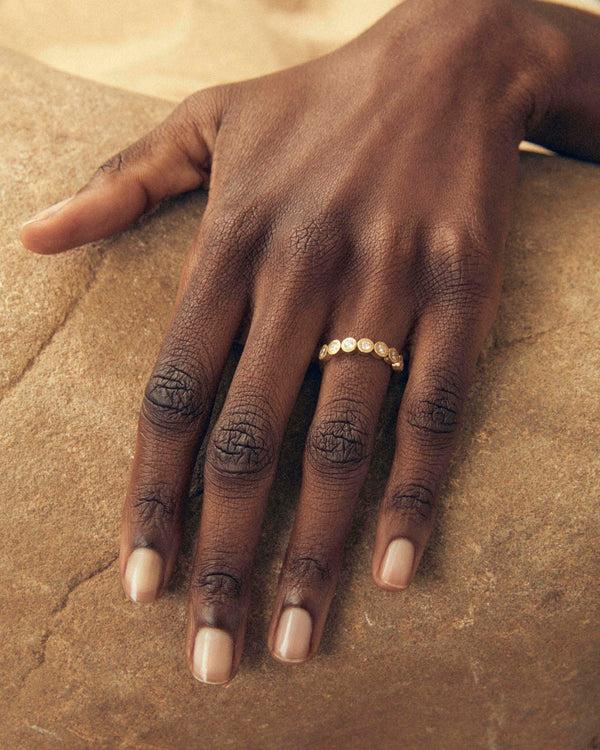 lucy folk Tete-A-Tete Band - 18ct Diamond