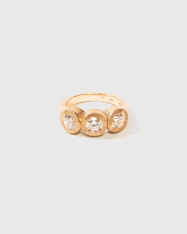 Lucy Folk Tete-A-Tete Ring - 18ct Diamond