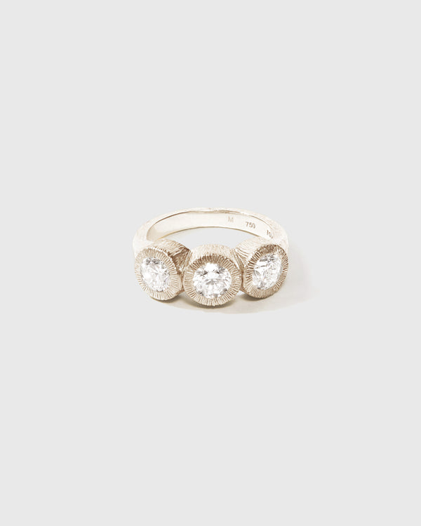 Lucy Folk Tete-A-Tete Ring - 18ct Diamond