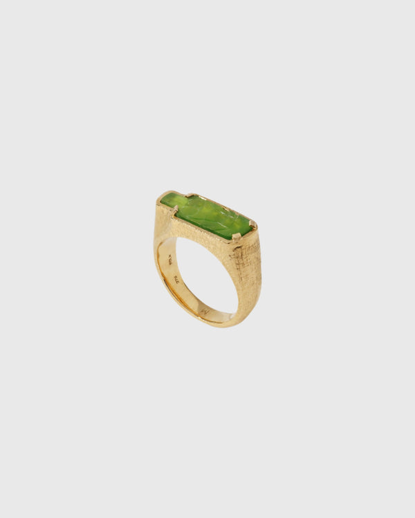 Lucy Folk Viridis After Life Ring - 9ct Yellow Gold
