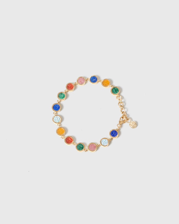 Lucy Folk Vis A Vis Bracelet - 9ct