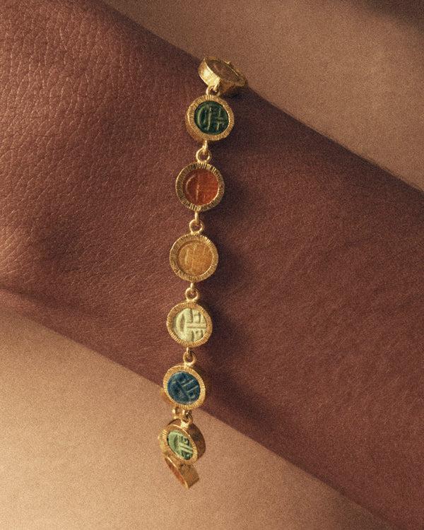 lucy folk Vis A Vis Bracelet - 9ct