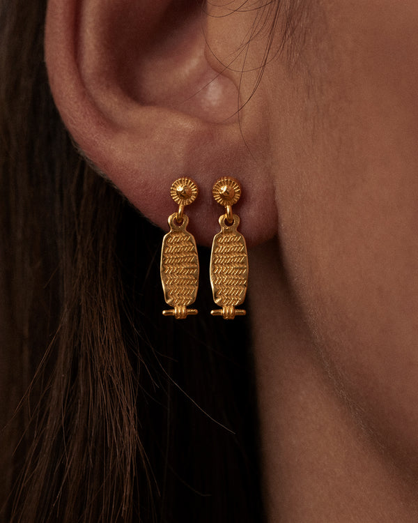 Lucy Folk Wasabi Earrings