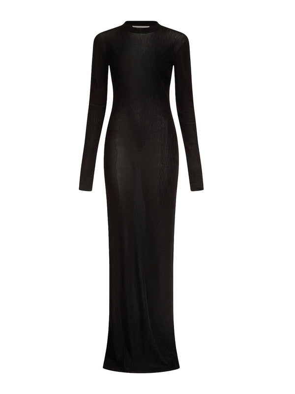 ludovic de saint sernin Long Sleeve Dress in Velvet