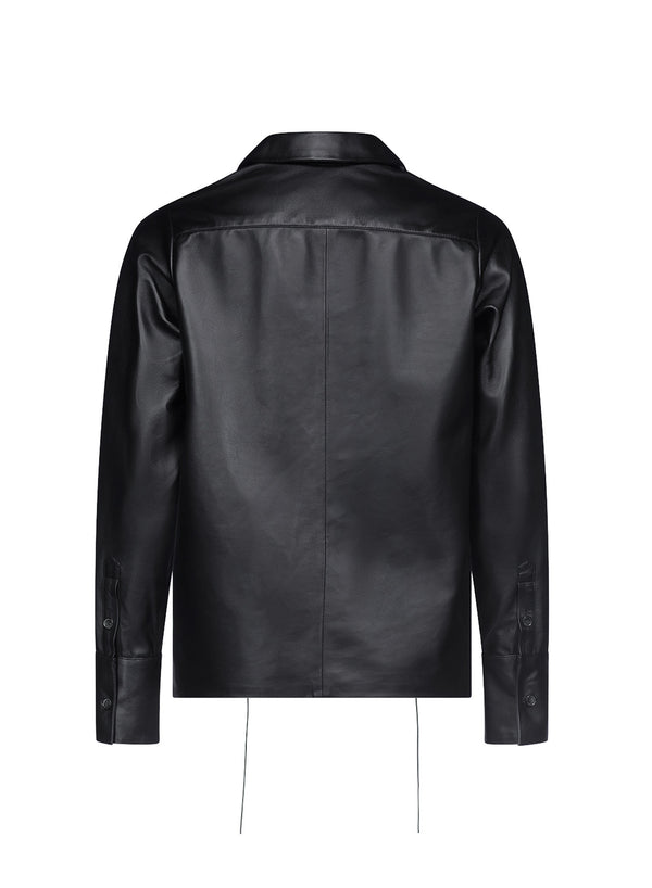Ludovic De Saint Sernin Alan Shirt In Leather