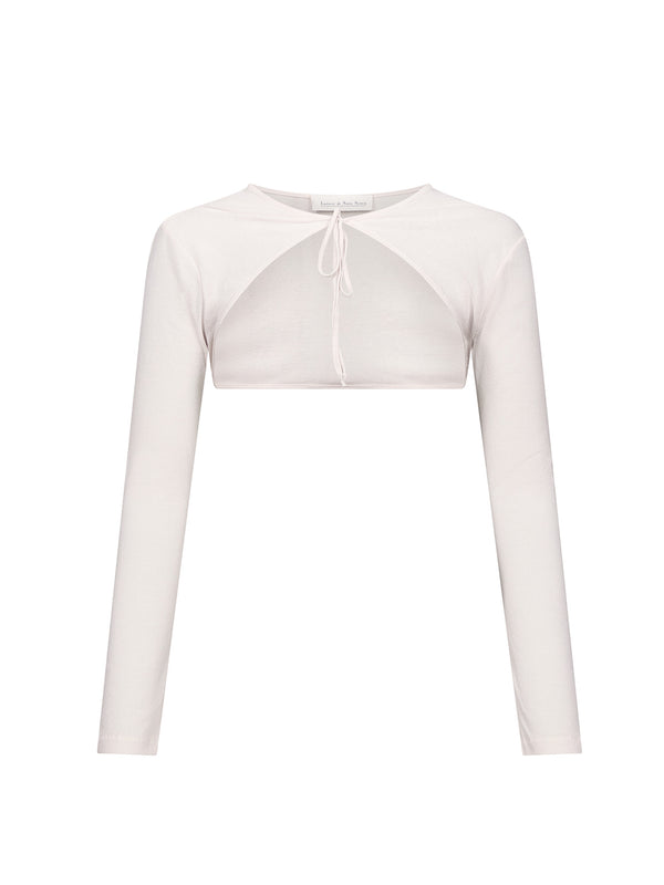 ludovic de saint sernin Bolero Top in Cotton