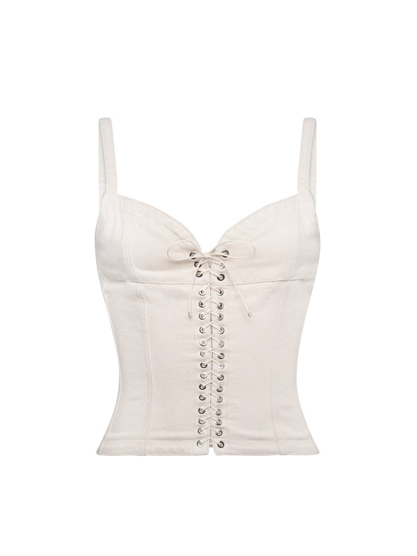 ludovic de saint sernin Cleavage Bustier Top