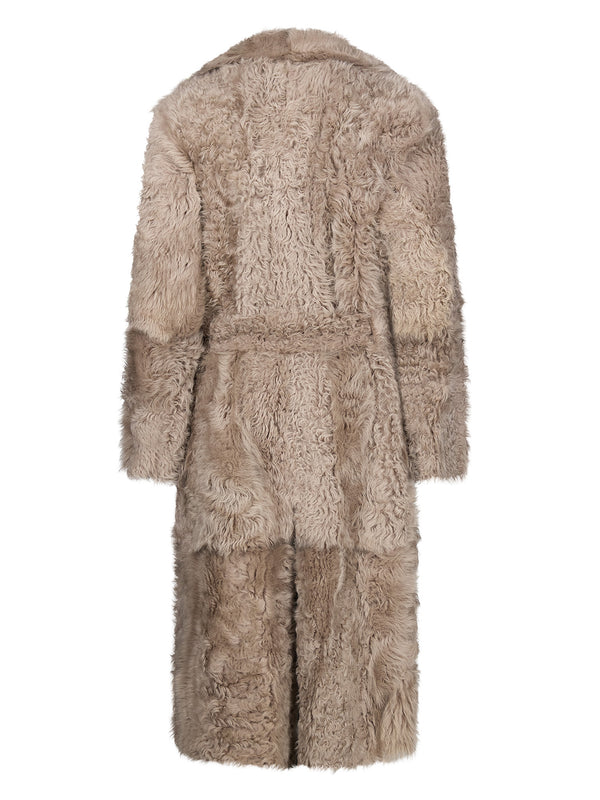 Ludovic De Saint Sernin Coat In Shearling