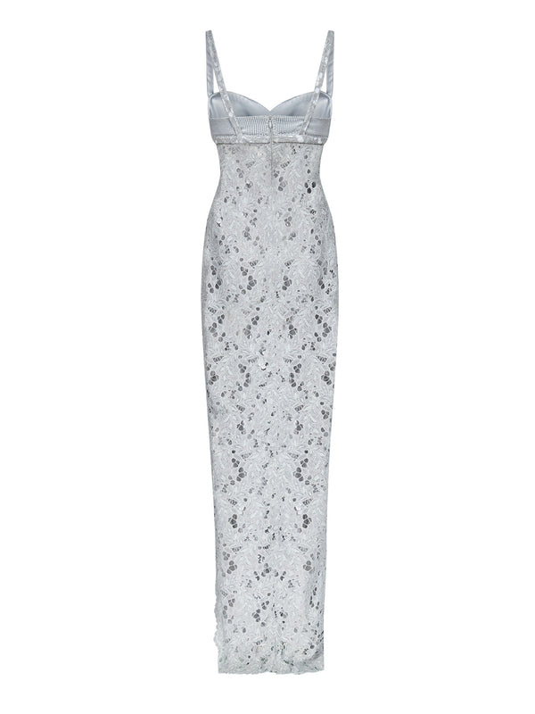 Ludovic De Saint Sernin Emily Dress In Lace