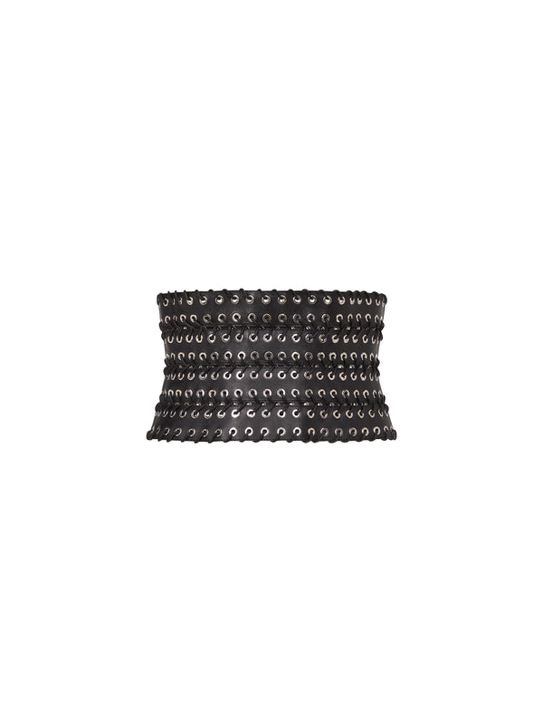 ludovic de saint sernin Eyelet Belt in Leather