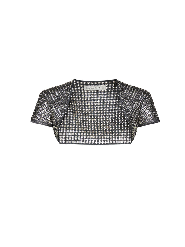 ludovic de saint sernin Eyelet Bolero
