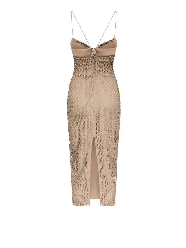 Ludovic De Saint Sernin Isabella Dress In Lace