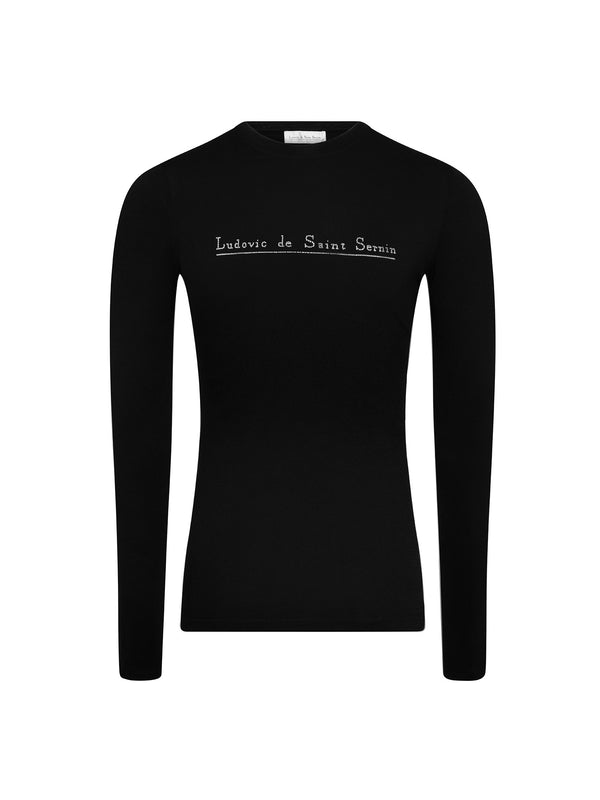 ludovic de saint sernin Long Sleeve Stud Top