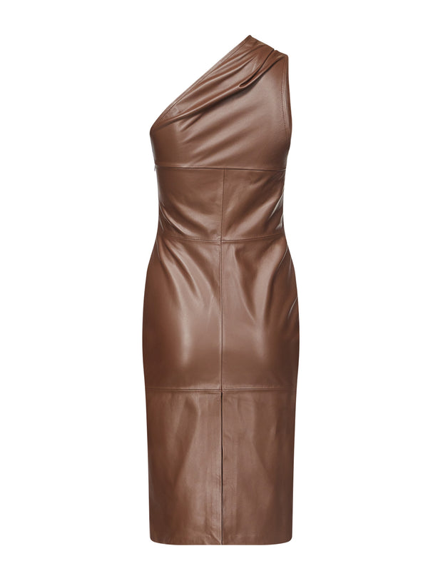Ludovic De Saint Sernin Melrose Dress In Leather