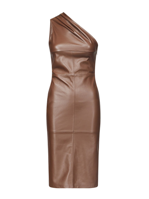 ludovic de saint sernin Melrose Dress in Leather