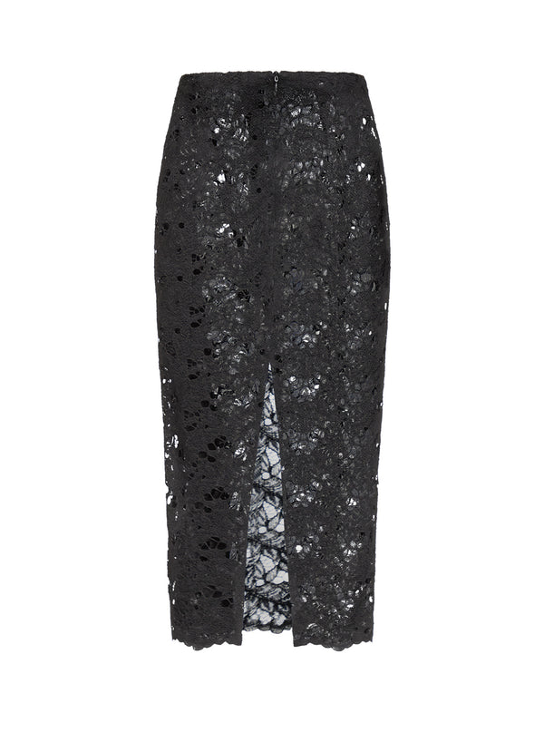 Ludovic De Saint Sernin Pencil Skirt In Lace