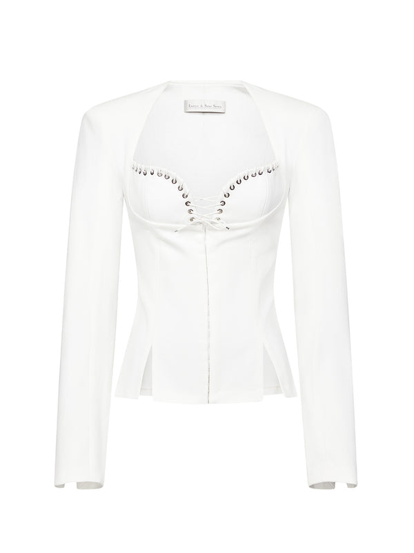 ludovic de saint sernin Rebecca Jacket in Cotton