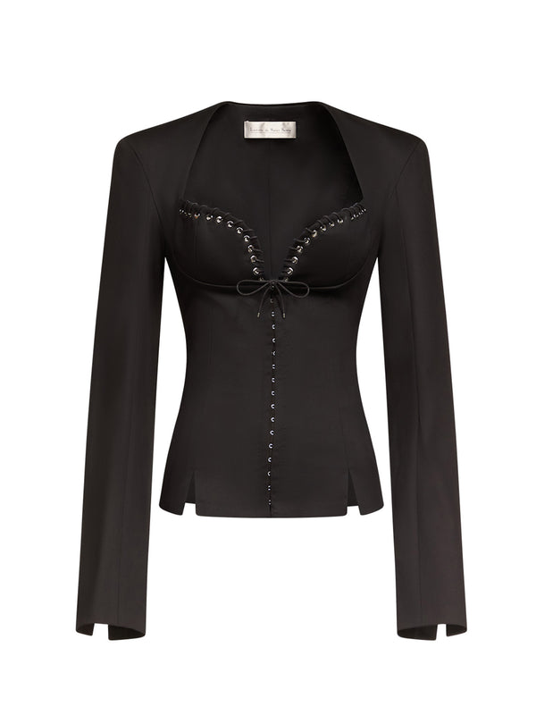 ludovic de saint sernin Rebecca Jacket in Cotton