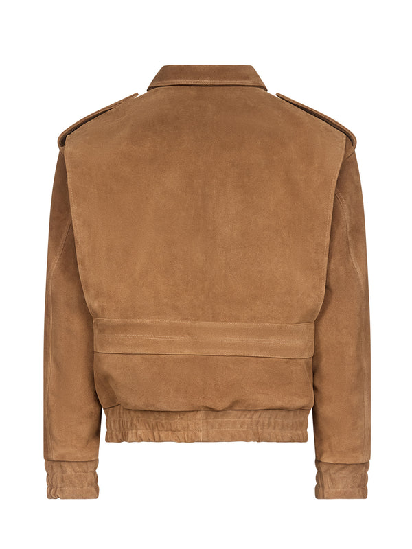 Ludovic De Saint Sernin Robert Jacket In Suede