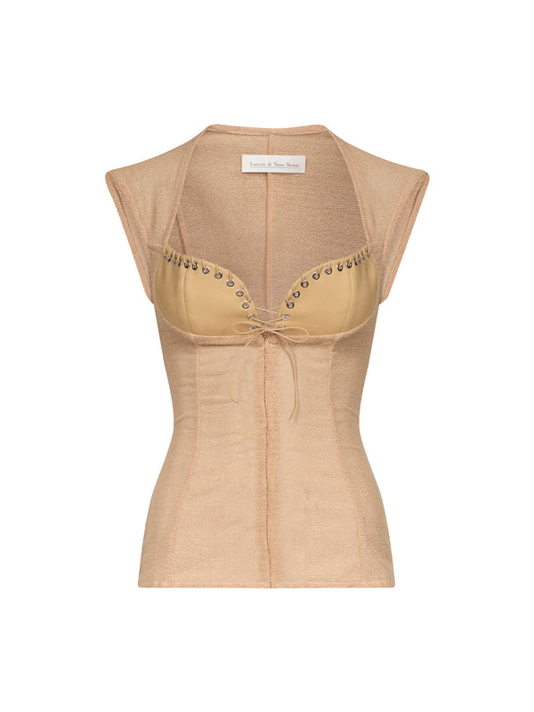 ludovic de saint sernin Robin Top in Cotton