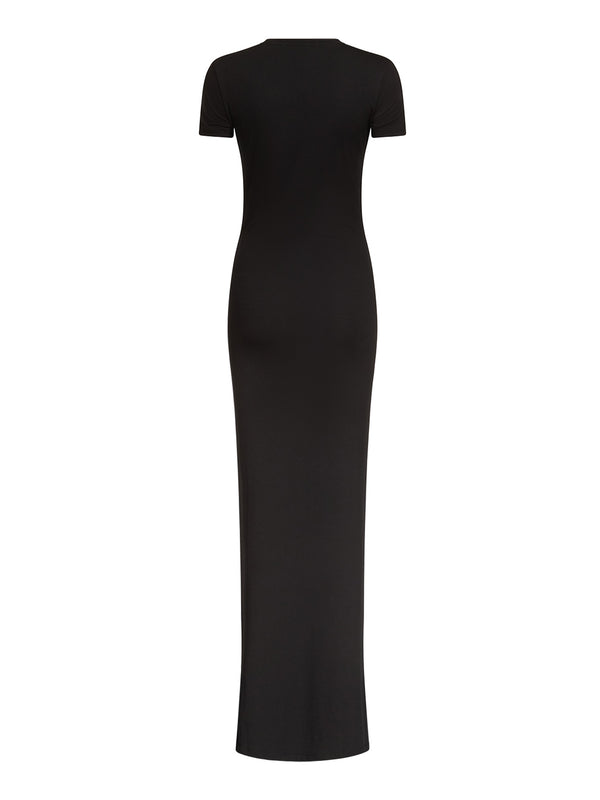 Ludovic De Saint Sernin Short Sleeve Simple Dress