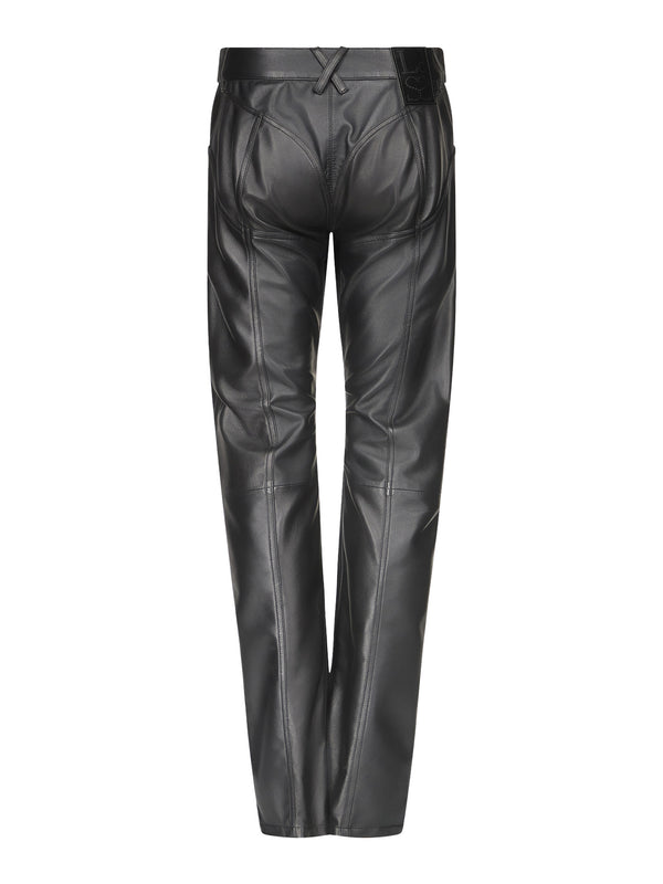Ludovic De Saint Sernin Steve Pants In Leather