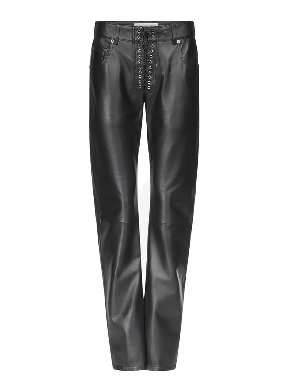 ludovic de saint sernin Steve Pants in Leather