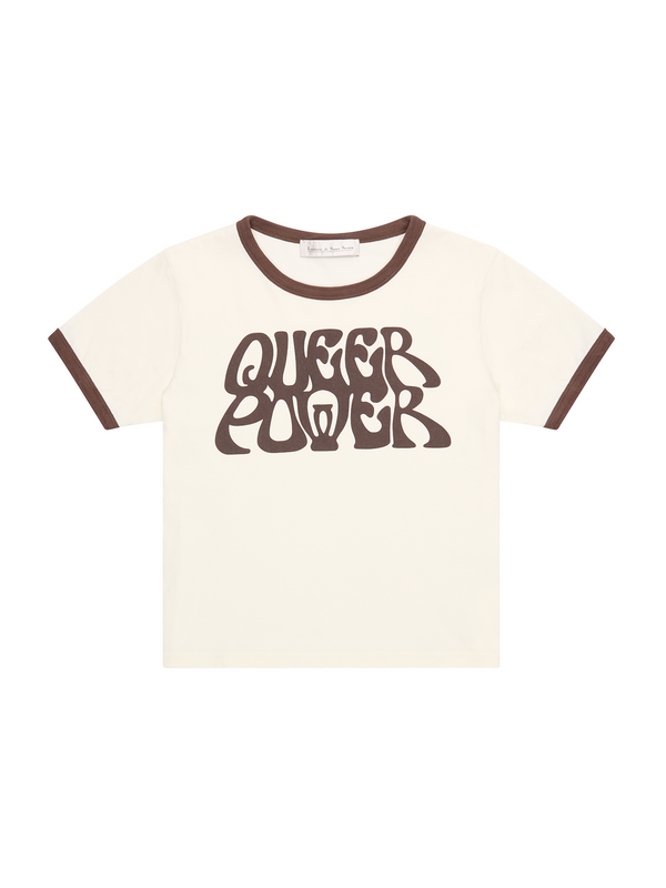 ludovic de saint sernin Queer Power T-Shirt in Cotton