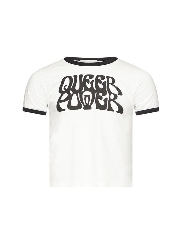 ludovic de saint sernin Queer Power T-Shirt in Cotton