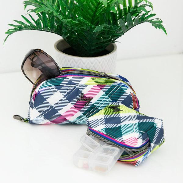 Lug Bobsled XL Eyeglass Case & Choo Choo Mini Pill Box Set