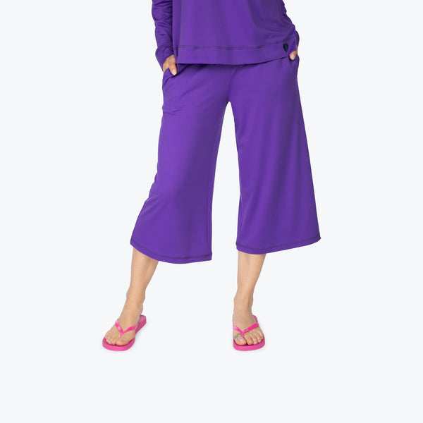 Lug Coupe Wide Leg Pants