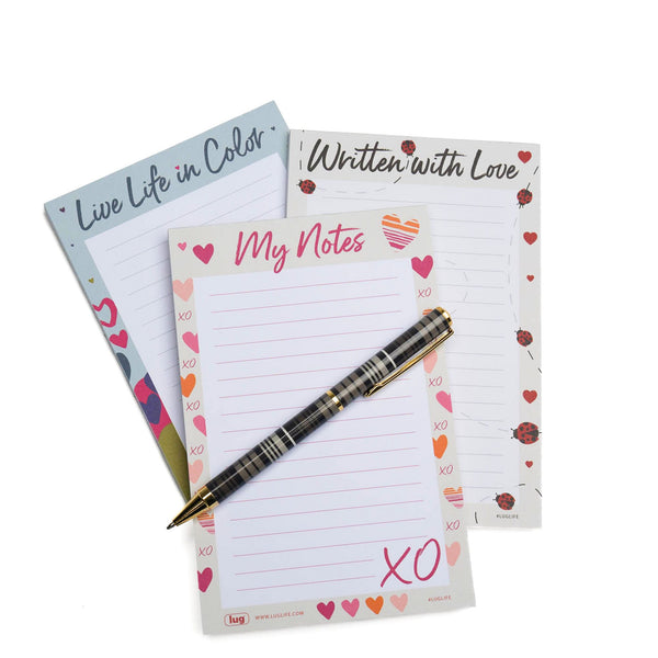 Lug Doodle Notepad 3pk - 4.25" X 6.5"