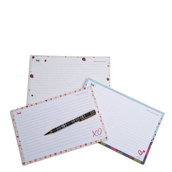 Lug Doodle Notepad 3pk - 8.5" X 5.5"