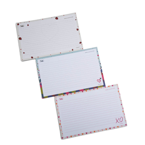 lug Doodle Notepad 3pk - 8.5" x 5.5"