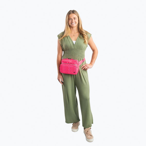 Lug Double Back Belt Bag
