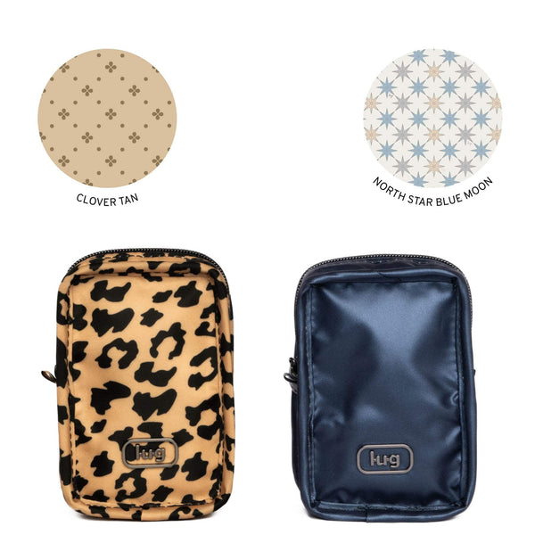 lug Drizzle Mini Zip Storage Pouch - 2pc Set