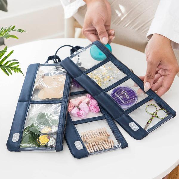 Lug Envelope 3pc Clearview Zip Organizers