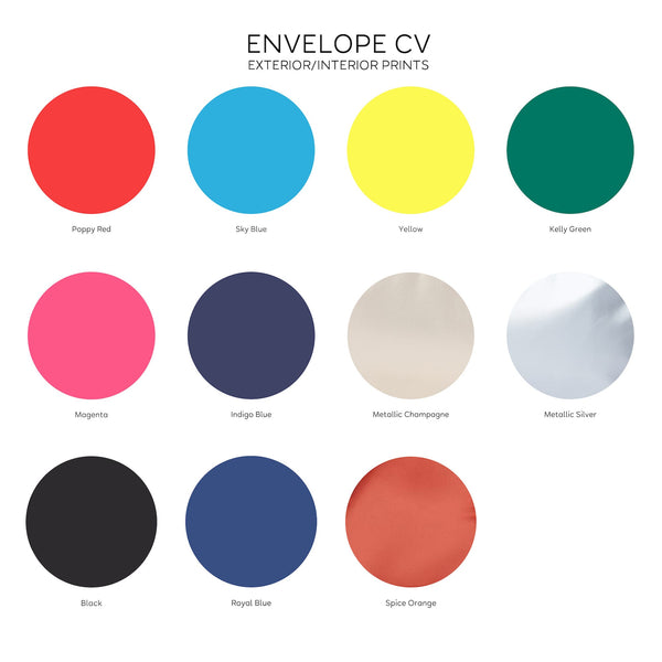 Lug Envelope 3pc Clearview Zip Organizers